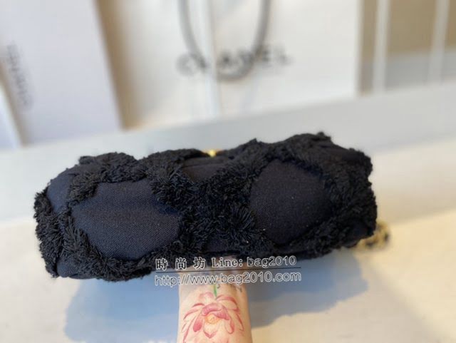 Chanel女包 香奈兒專櫃最新款提花嬉皮包 19Bag Chanel手提肩背枕頭包 AS1160  djc4072